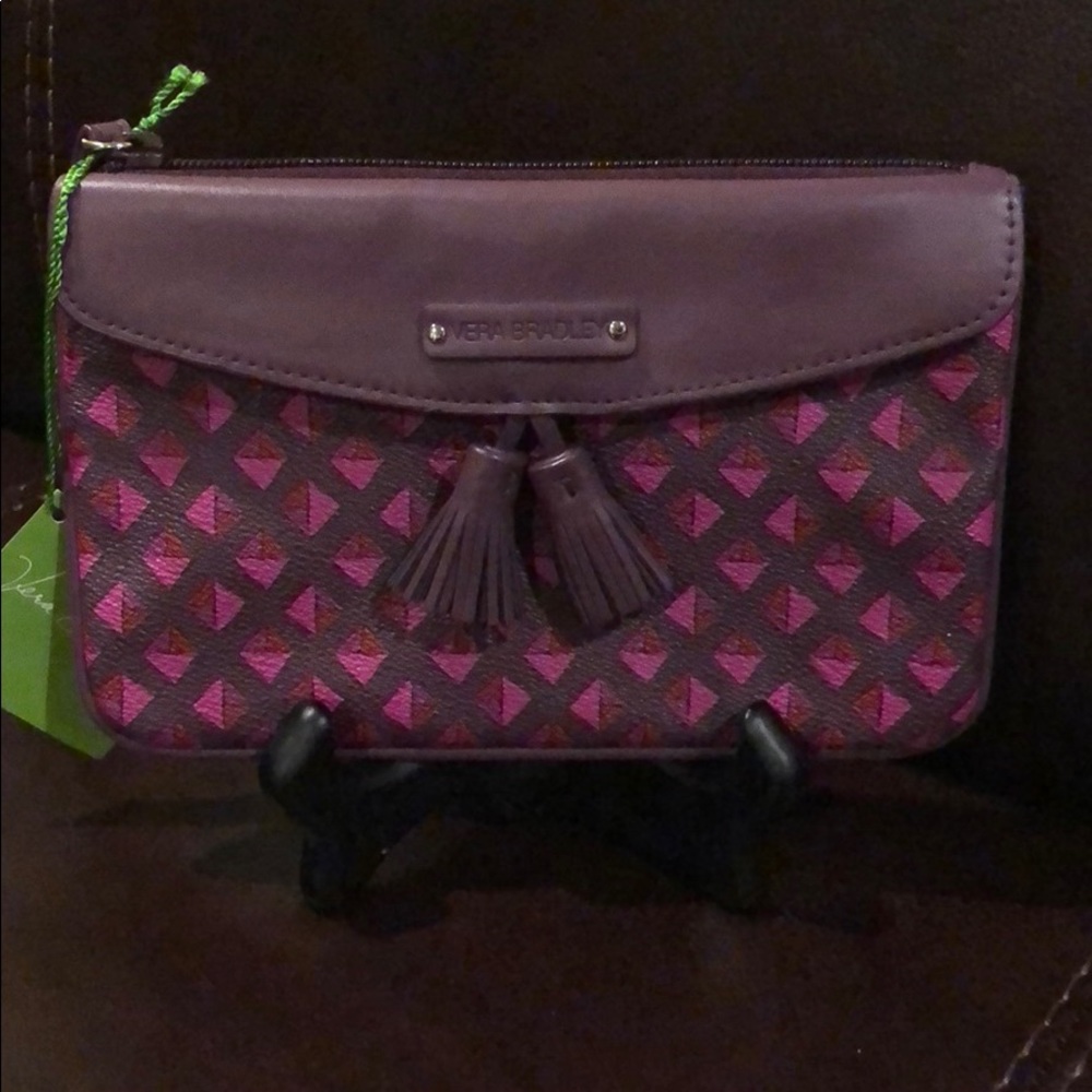 Vera Bradley NWT Tassel Wristlet